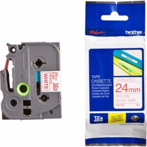POT PAP BRO TRAKA TZE335 12mm bijelo na crno