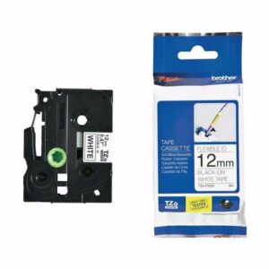 POT PAP BRO TRAKA TZEFX231 12mm crno na bijelo