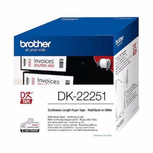 POT PAP BRO NALJ DK-22251 62mm  Crno-crveno na bijelo