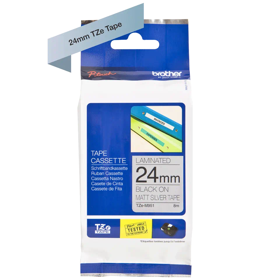 POT TRAKA TZEM951 24mm crno na srebreno