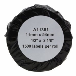 POT NALJ A11351 11mm x 54mm x 1500 labels