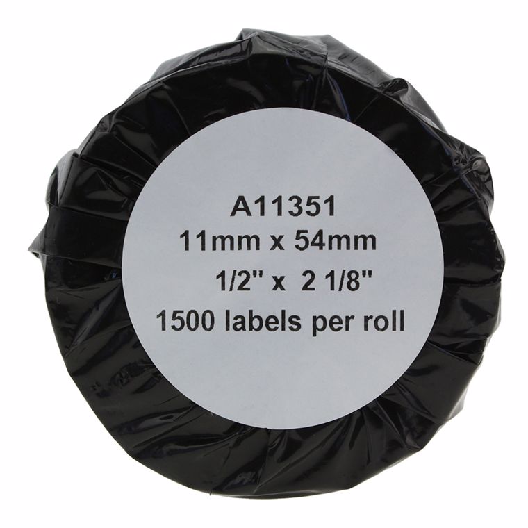 POT NALJ A11351 11mm x 54mm x 1500 labels