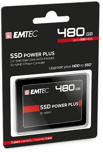 SSD EMTEC X150 480GB Sata III