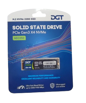 DGT SSD NVMe M.2 2280 PCIe Gen3 256GB Neo350