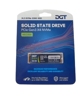 DGT SSD NVMe M.2 2280 PCIe Gen3 512GB Neo350