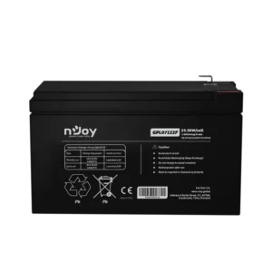 NJOY baterija 12V 7Ah GPL07122F T2/F2