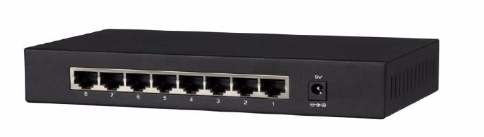Dahua 8-Portni SOHO 10/100/1000 Mbps Unmanaged Ethernet Switch