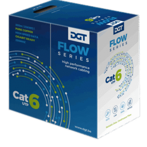 DGT Flow CAT6 UTP mrežni kabl 305m – unutrašnja instalacija