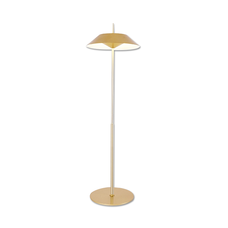 GREEN TECH LED podna lampa Green Tech, 12W, 3000K, IP20, zlatna boja - G815F-WW-GL