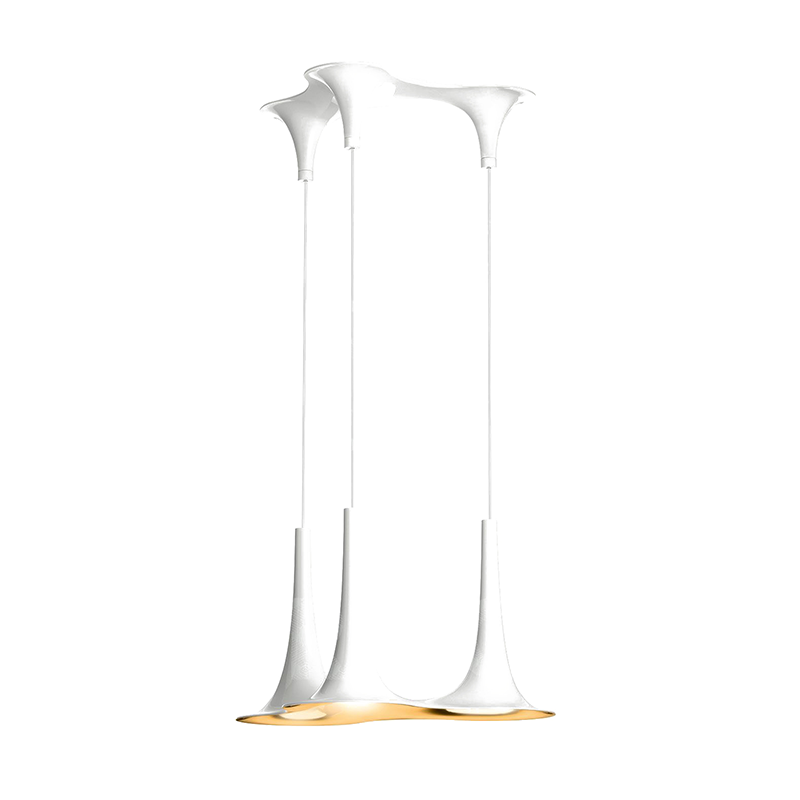 GREEN TECH LED visilica Green Tech, 5W x 3, 3000K, IP20, bijela boja - G923P3-WW-WH