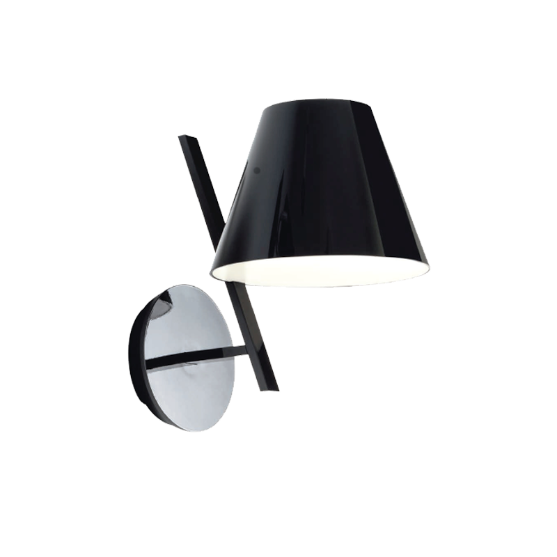 GREEN TECH Zidna lampa Green Tech, E14 x 1 kom, IP20, crna boja - G963W-BK