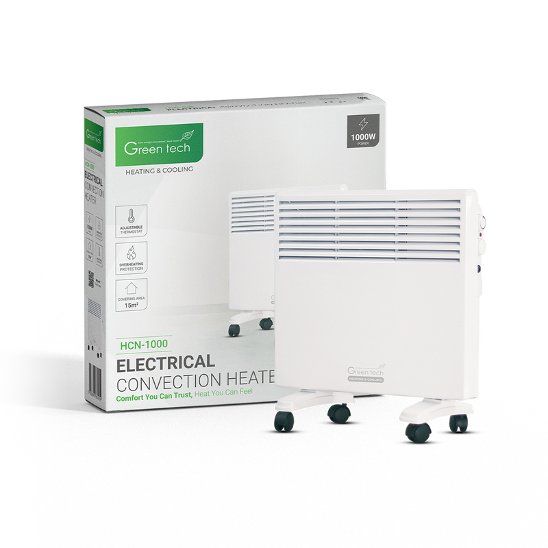 GREEN TECH Konvektorska grijalica Green Tech 1000W, električna - HCN-1000