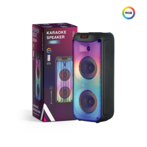 GIGATECH Zvučnik Gigatech BSK-515 (FM/USB/TF/bluetooth/TWS) 2x8" karaoke s wireless mikr.