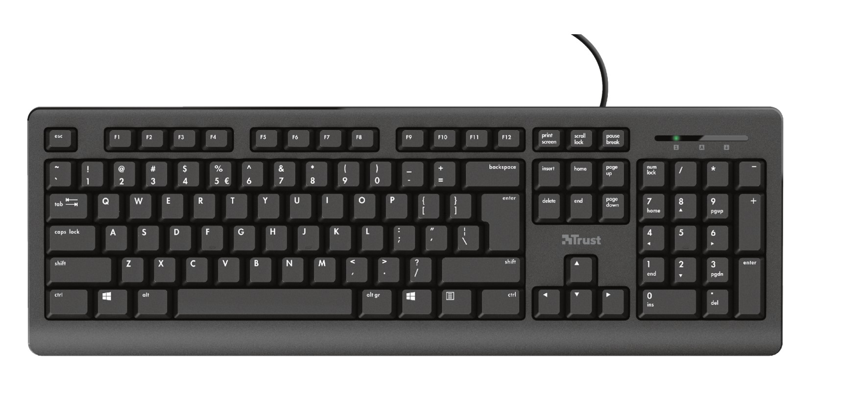 Trust Primo tastaturaBiH/HR/SRB layout, žičana,USB 2.0, spill-resistant dizajn - Image 2