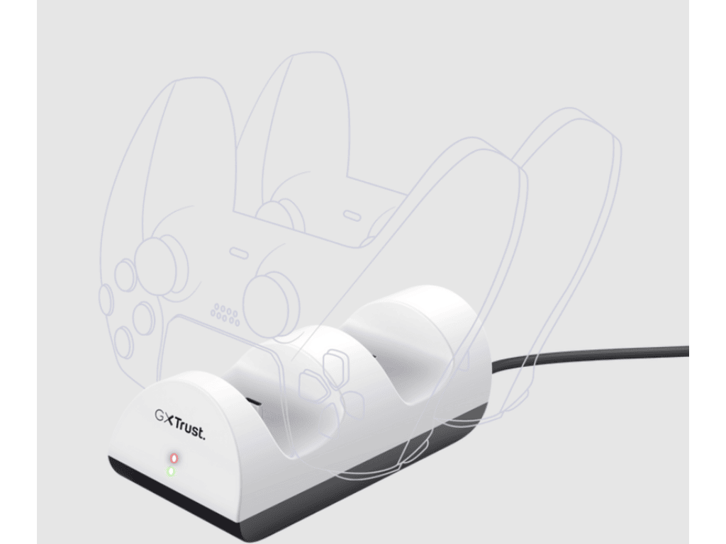 Trust GXT254 duo charge dockza PS5 - Image 2
