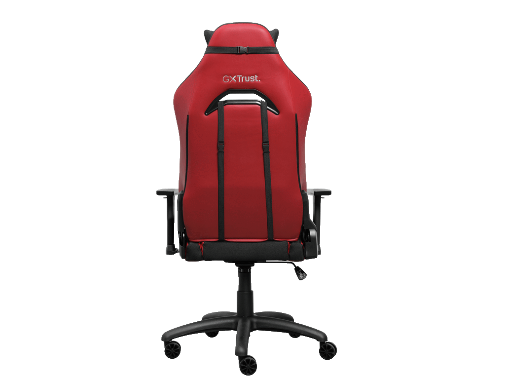 Trust GXT 714R gaming stolica RUYA, crvena, udobna, podesiv ergonomska, eko materijal - Image 3