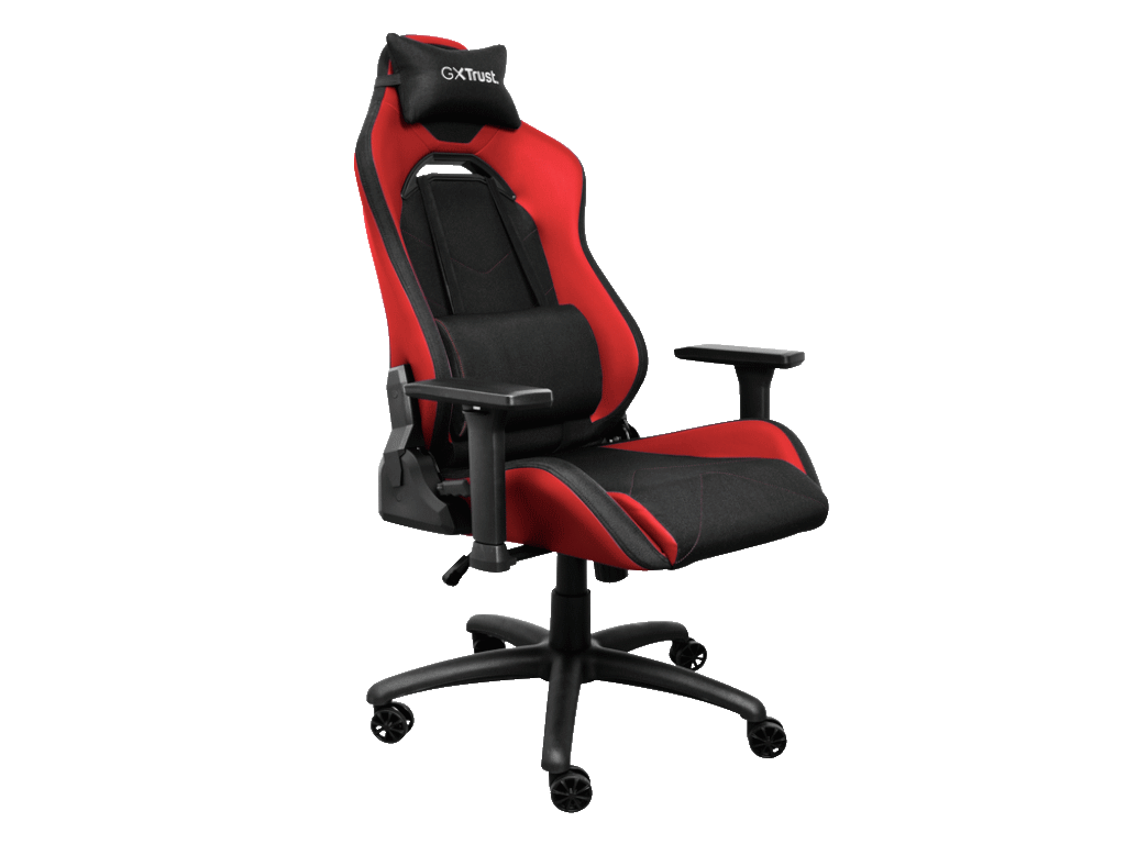 Trust GXT 714R gaming stolica RUYA, crvena, udobna, podesiv ergonomska, eko materijal - Image 5