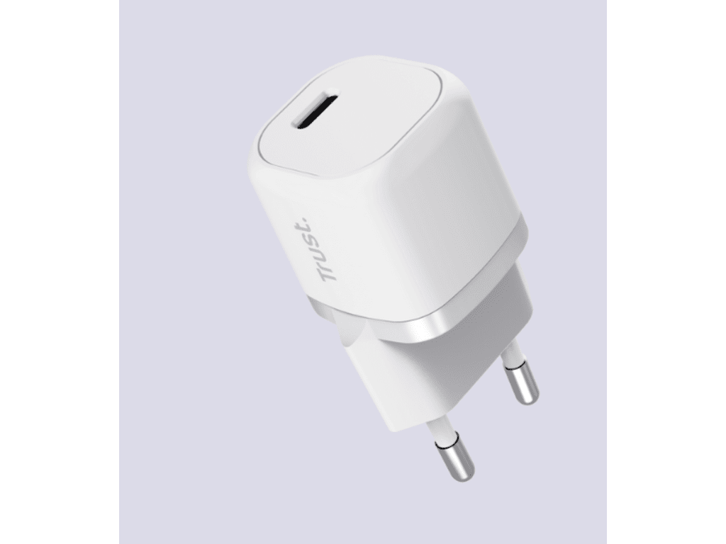 Trust Maxo ultra-small 20WUSB-C punjač za mobitele itablete, bijeli - Image 3
