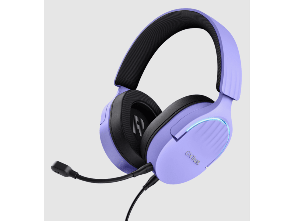 Trust GXT490P FAYZO 7.1 USB2.0 gaming slušalice, žičane,ljubičaste, noise-cancelling mikrofon - Image 3