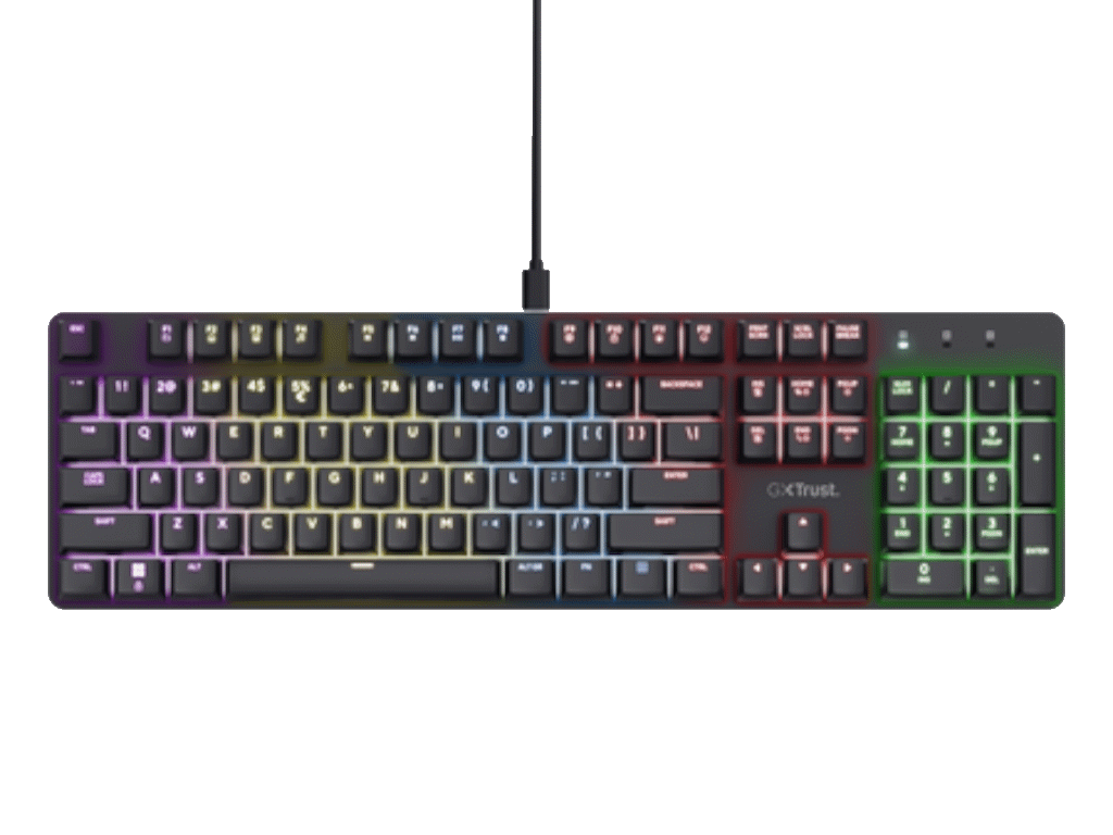 Trust GXT871 Zora mehaničkagaming tastatura, US layout - Image 4