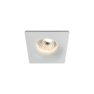 GREEN TECH Kućište za LED žarulju Green Tech, GU10, IP65, bijela boja, 85 x 85 mm - DWC-S1W