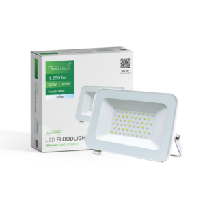 GREEN TECH LED reflektor Green Tech 4250 lm, 50W, 6500K, IP65, bijeli - ALX-50WH