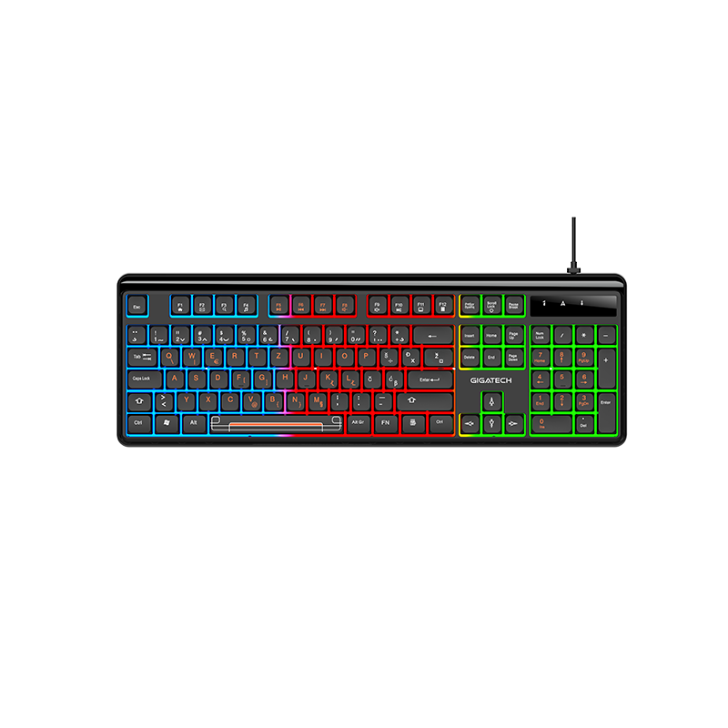 GIGATECH Tipkovnica Gigatech KHAN gaming