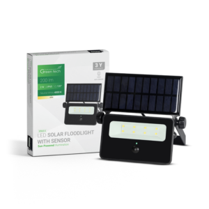 GREEN TECH LED solarni reflektor Green Tech 2W, 4000K, IP65, 200 lm - VENUS-S