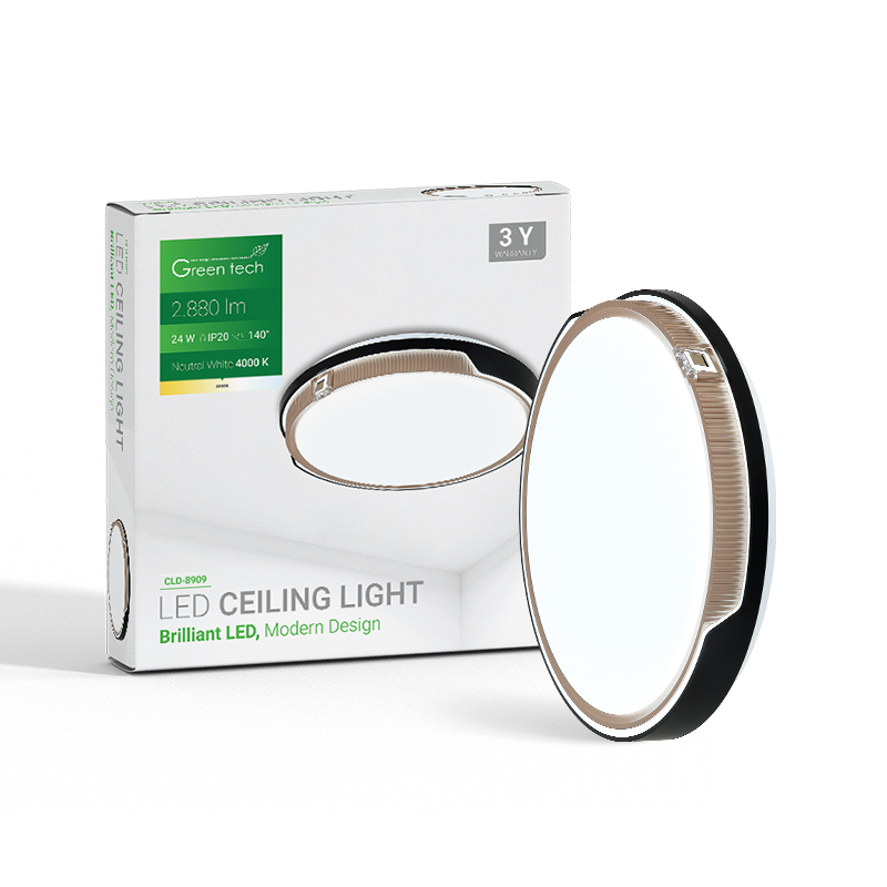 GREEN TECH LED plafonjera Green Tech 24W, 4000K, promjer 39cm - CLD-8909