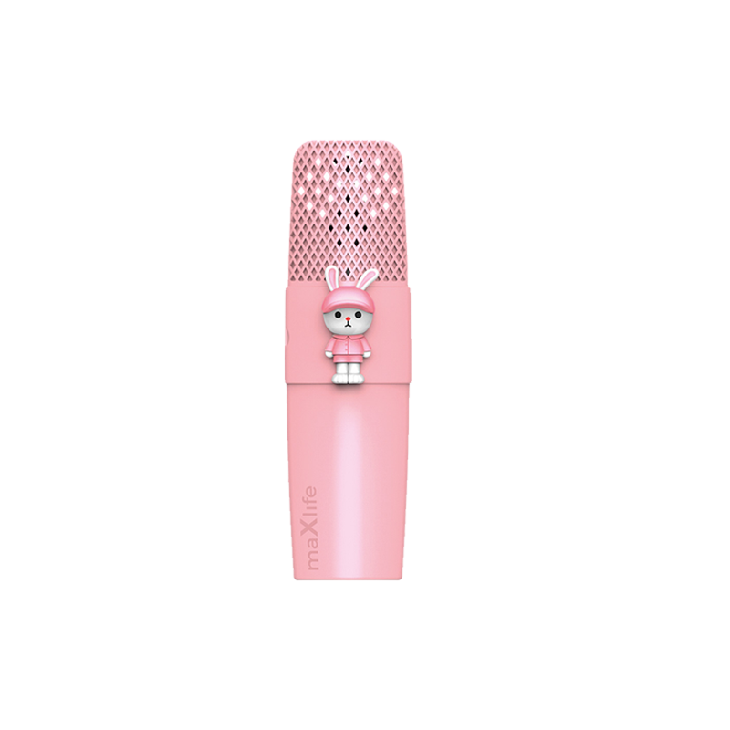 MaxLife Mikrofon sa zvučnikom MaXlife MXBM-500 bluetooth dječji, pink - MXBM-500-PINK
