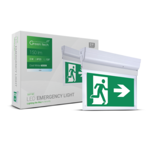 GREEN TECH LED svjetiljka za nužnu rasvjetu Green Tech 3W, 6000K, stropna/zidna - EL01-3LF