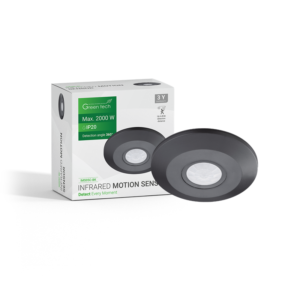GREEN TECH Infracrveni nadgradni senzor pokreta Green Tech IMS05C, IP20, 360° - IMS05C-BK
