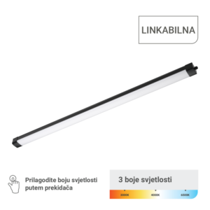 GREEN TECH LED vodotijesna svjetiljka Green Tech, linkabilna, 3CCT, 70W, IP65, crna - WP-BD-70W-3CCT