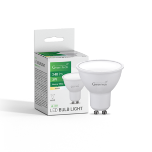 GREEN TECH LED žarulja Green Tech 3W, 4000K, GU10, IP20, Sanan chip - LB-1002