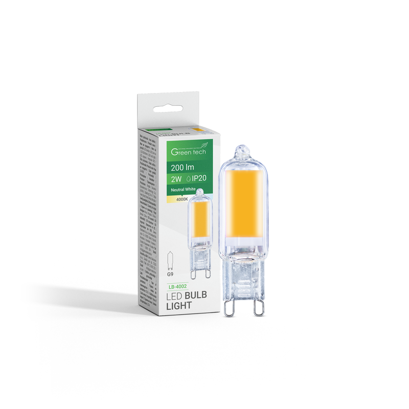 GREEN TECH LED žarulja Green Tech 2W, 4000K, G9, IP20, San`an chip - LB-4002