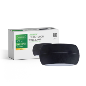 GREEN TECH LED zidna svjetiljka Green Tech BOSTON, 6W, 3000K, IP65 - AB2811