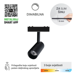 GREEN TECH LED magnetna svjetiljka Green Tech, 30W, 3CCT, LED Osram, Dim./ Smart Lamp APP - MG07-30W-3CCT