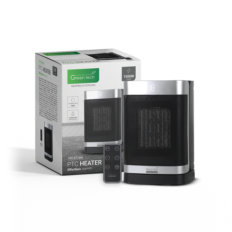 GREEN TECH PTC grijalica Green Tech 1500W, električna - PTC-GT1500