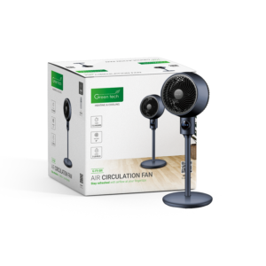 GREEN TECH Ventilator s postoljem Green Tech 35W, 9", timer - G-F9-BR