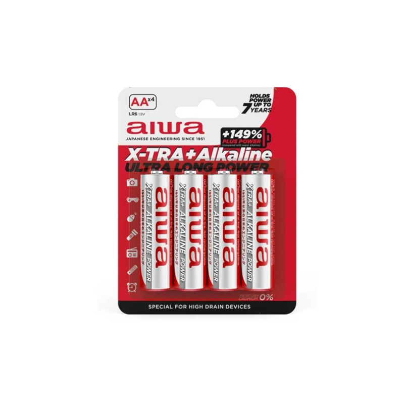 AIWA AIWA baterije AB-AALR6/4 alkalne AA 1,5V