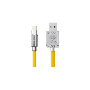 TRANSFORMERS USB na lightning kabel Transformers TF-A02, 1.5m, žuti - TF-A02-YL
