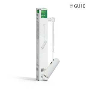 GREEN TECH Šinska svjetiljka Green Tech, GU10, IP20, bijela - L100-WH