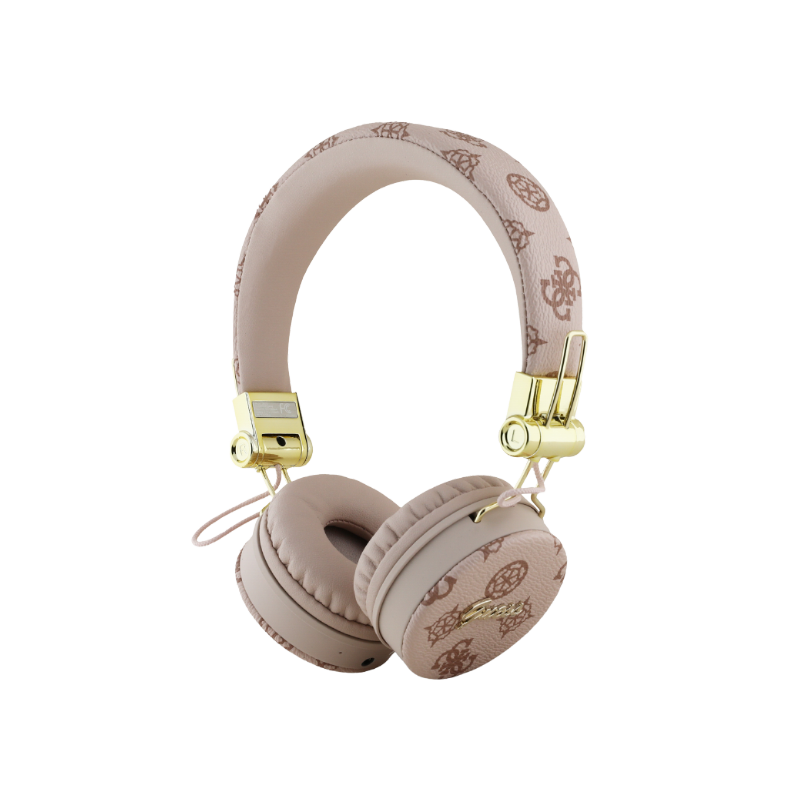 Guess Slušalice Guess wireless, ENC, smeđe - GUBH70EPOSMW