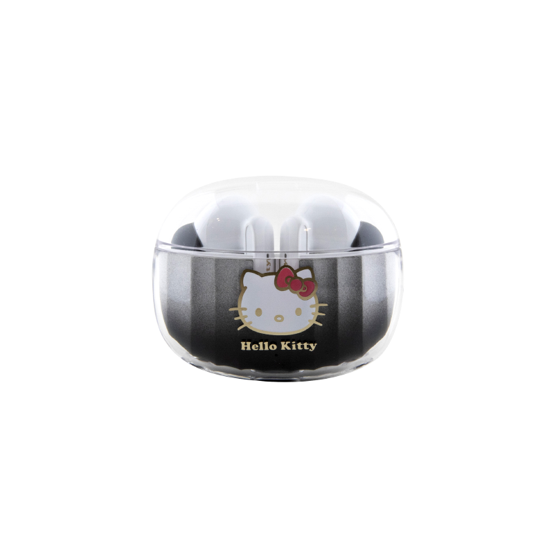 Hello Kitty Slušalice Hello Kitty wireless, crne - HKTWSHDGKEK