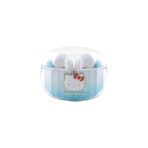 Hello Kitty Slušalice Hello Kitty wireless, plave - HKTWSHDGKEQ