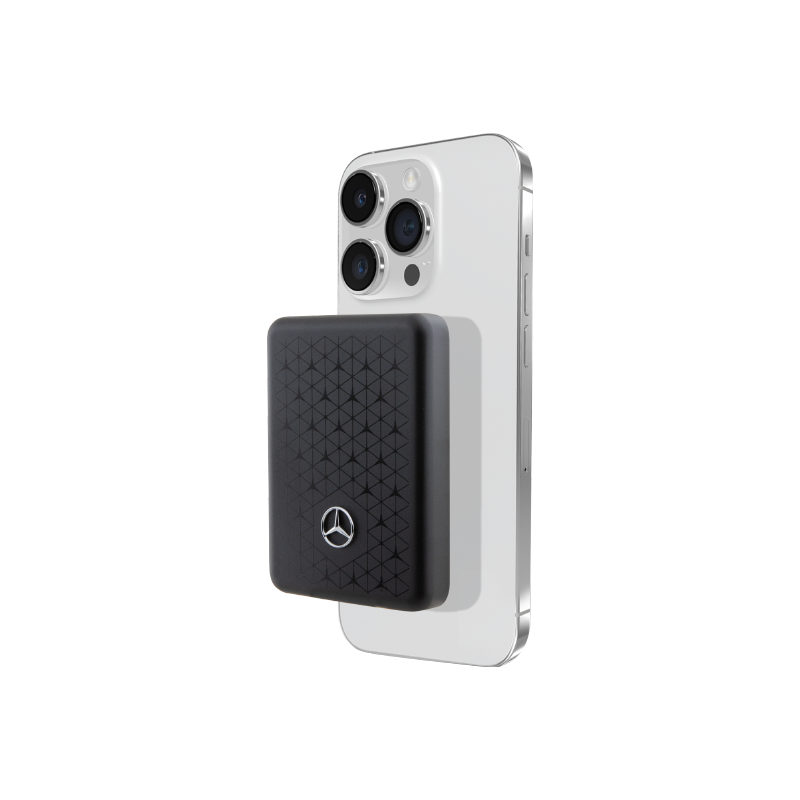 Mercedes Benz Power bank Mercedes Benz 5000 mAh, MagSafe kompatibilan, crni - MEPB5KMESTK