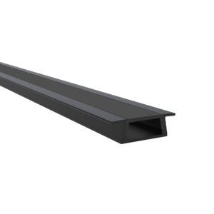 GREEN TECH Aluminijski profil Green Tech 21,5 x 6,8 x 2000 mm, ugradni, crna boja - AP-11MM03-BK.