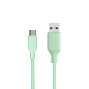 GIGATECH USB na C kabel Gigatech XZ321 1m, zeleni