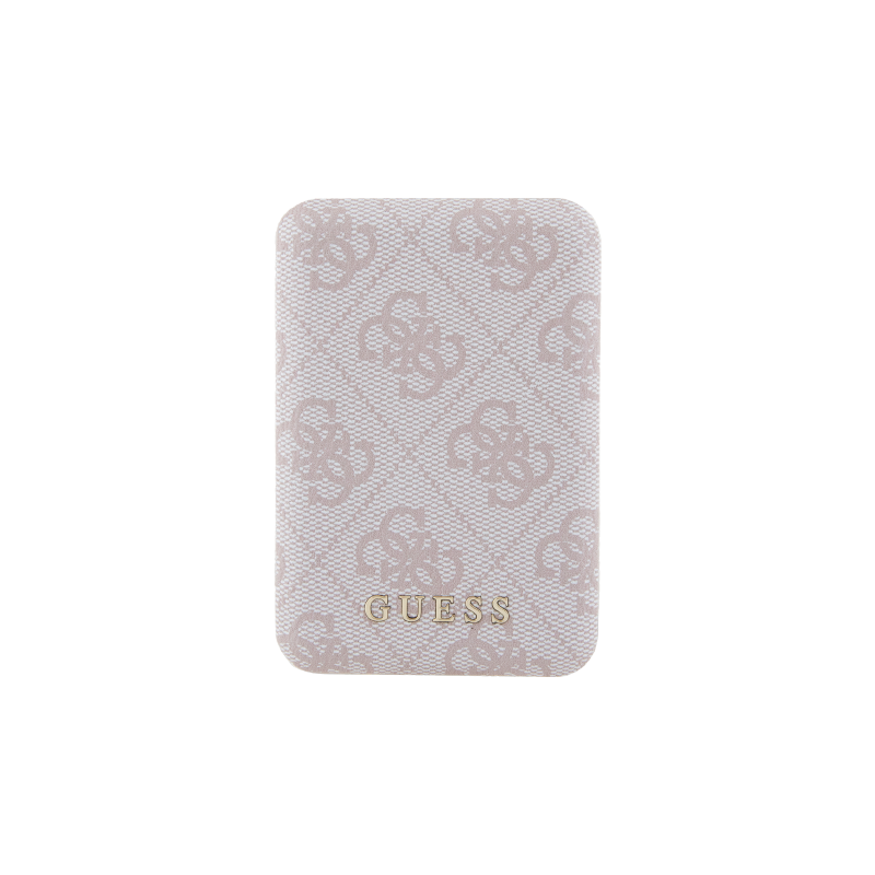 Guess Power bank Guess 5000 mAh, MagSafe kompatibilan, pink - GUPB5FP4EMGP