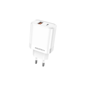 GIGATECH Univerzalni punjač Gigatech NXC251 , USB i C izlaz, 25W, bijeli